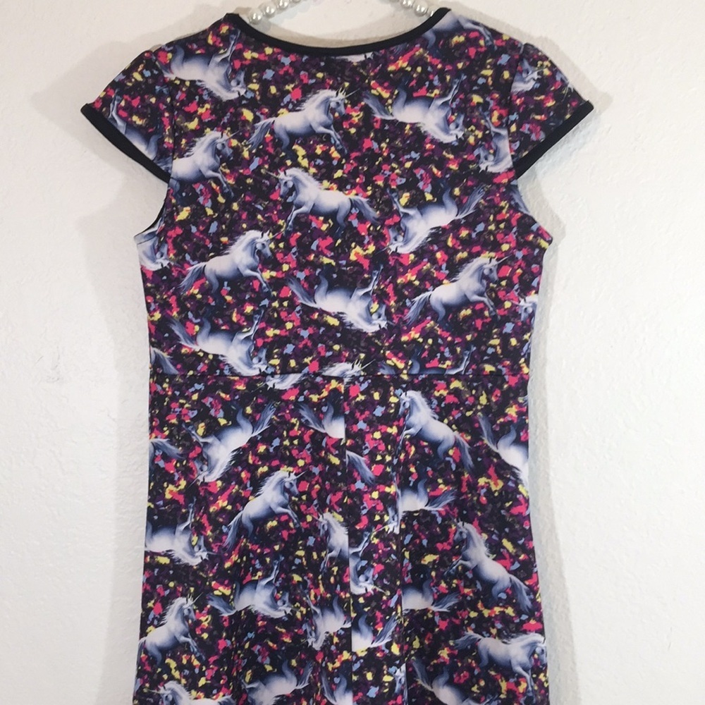 Love Rocks girls Pouf dress with Unicorns XL - Picture 4 of 7